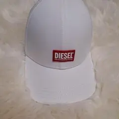 DIESEL ホワイト ベースボールキャップのサムネイル