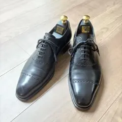 【三陽山長】舞之介 内羽根 R309 ホールカット クォーターブローグ サイズ8のサムネイル