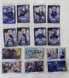 学マス　ウエハース　カード　14枚　まとめ売り