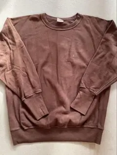 【美品】Champion リバースウィーブ スウェット ブラウン L相当