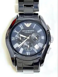 EMPORIO ARMANI CERAMICA クロノグラフ メンズ腕時計のサムネイル