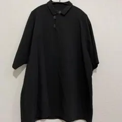 M 2 TEATORA DR テアトラ POLO ポロシャツ ブラック 黒 ナイロンストレッチ ポロシャツ【CAPSULESNAP POLO SHIRT DR