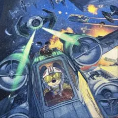 海外限定】Disney スターウォーズ パロディTシャツ 両面プリント 