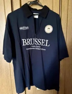 ぴ*ゅ様 WEGO/ヘビーウェイトハーフジップゲームTシャツ刺繍入り