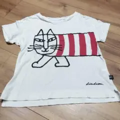 【UNIQLO】UT リサ・ラーソン マイキー半袖 Tシャツ 白 半袖120のサムネイル