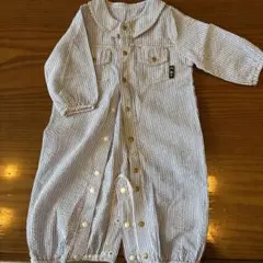 【新品未使用品】C.B. ストライプ柄 ツーウェイ・ドレスオール