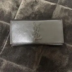 YSL ブラックレザー 長財布