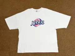 KEBOZジップ袋付き KEBOZ Tシャツ ホワイト MEDIUMサイズ