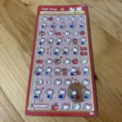 正規品　ボンボンドロップシール　ミニ　サンリオ　キティ　赤