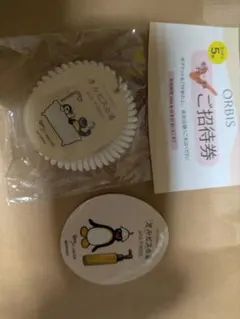 ORBIS PINGU コラボグッズ　ボトルマーカー　ステッカー3枚　オルビス湯のサムネイル