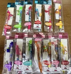 ご当地キティ　ポールペン　シャープペン13本セット