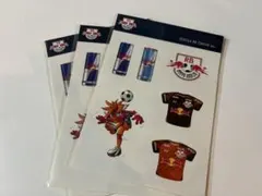 大宮アルディージャ レッドブル ステッカー　3枚セット