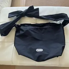 リボン　ショルダーバッグ　巾着　スリングoutdoor 長さ調節可能