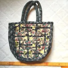 ハンドメイド パッチワーク トートバッグ