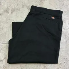 Dickies　874　西海岸　ワークパンツ　W43 L31　ブラック　古着のサムネイル