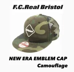 F.C.Real Bristol NEW ERA EMBLEM CAP Camo