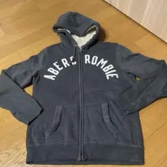 Abercrombie & Fitch ボア ジップパーカー アバクロ フーディ