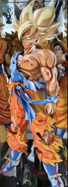 ドラゴンボールSMSP サイズ 伝説の超サイヤ人 孫悟空 リペイント 二