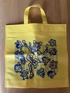 キャラクターデザイン トートバッグ イエロー