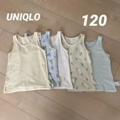 UNIQLO コットンメッシュタンクトップインナー　5枚