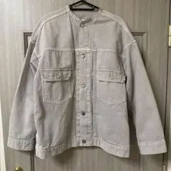 イエナ　カラーチノリメイクルーズブルゾン ノーカラー