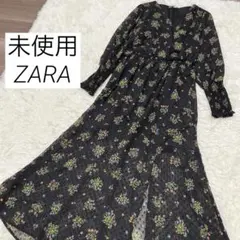 未使用◇ZARA カシュクール ロングワンピース XS
