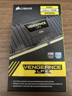 【動確済】CORSAIR DDR4 2666Mhz PC4-21300 16GB