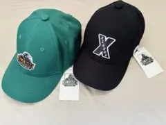 新品未使用タグ付 XLARGE ロゴキャップ 2点 セール中のサムネイル