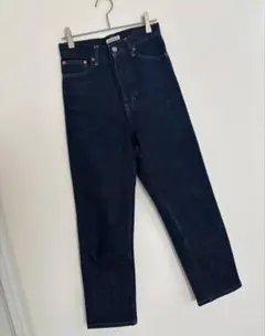 LULU デニムパンツ インディゴブルー　34のサムネイル