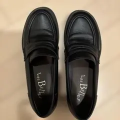 ローファー 黒　痛くない< ベルソファ > 23.0cm