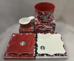 新品未使用　スタバノベルティ　ミニプレート&ミニカップ&スクープ