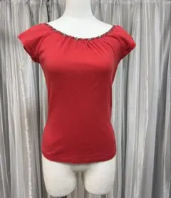 BURBERRY BLUE LABEL バックリボン ノバチェック Tシャツ