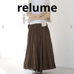 お値下げしました レリューム コットンボイルクリンクルマーメイドスカートのサムネイル