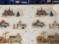 Calbee ディズニーパーク シール 2シートセット