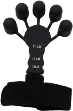 フィンガーパワー フィンガートレーナー 握力 トレーニング 男女兼用 ブラック