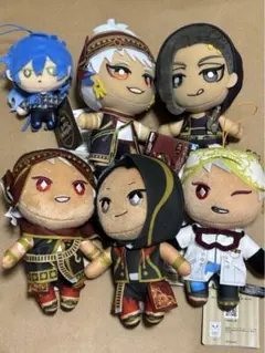 ぬいぐるみＥＸ　ツイステッドワンダーランド　カリム　ジャミル　セット　＋イデア