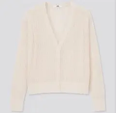 UNIQLO ユニクロ ハイツイストコットンショートカーディガン（長袖） 春夏