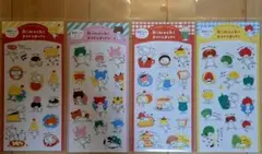 mizutamaさん 透明シールシート 4種セットのサムネイル
