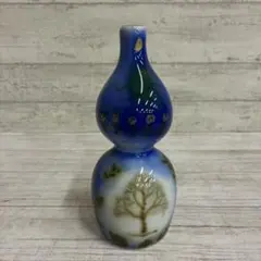レトロ 花瓶 ガラス フリル ミルフィオリ フラワーベース マゼンタ マーブル レトロ 花瓶 ガラス ミルフィオリ フラワーベース ブルー blue