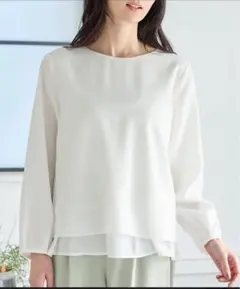 重ね着風 シャツ