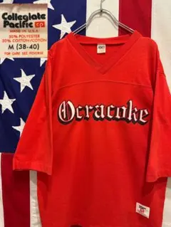 ★70s★80s★USA製★Collegiate Pacific★フットボールT