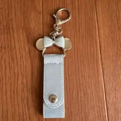 ディズニー　カチューシャホルダー　シルバー　青　水色 ミニー