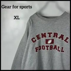 スウェット　グレー灰色　カレッジロゴ NFL アメフト　厚手ヴィンテージ90s