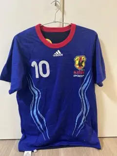adidas日本代表　応援Tシャツ背番号10 2007