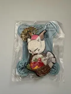 ファイナルファンタジーXIV × 伊勢丹 刺繍チャームブローチ ブーケ