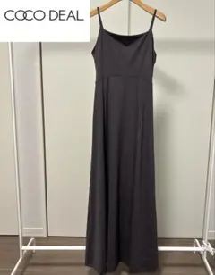 cocodeal ココディール キャミワンピース　チャコールグレー　サイズ2