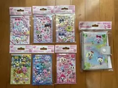 【7種セット】 たまもりしーる帳セット パステルver. ＆ リフィル 6種