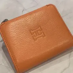 HIROFU ヒロフ 二つ折り財布 オレンジのサムネイル