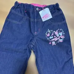 平成レトロ　希少レア　メゾピアノ　裏フリースパンツ　ナルミヤ