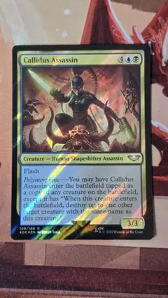 mtg キャリダス・アサシン サージfoil